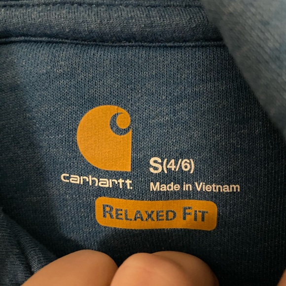 Carhartt Teal Hoodie - Picture 3 of 3